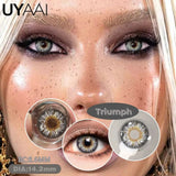 Yeknu  Contact Lenses Beauty Color Contact Blue Eye Color Lenses Natual Black Lenses Woman Accesories Natural Contact Lenses