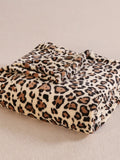 Yeknu  Fleece Throw Blanket for Couch Leopard Print Blanket for Adult Lightweight Cozy Soft Cheetah Blanket for Bed Sofa