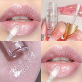 Yeknu  Watery Crystal Clear Jelly Lip Oil Lip Balm Moisturizing And Smoothing Lip Lines Jelly Pout Lip Gloss Glass Lip Fruit Scent