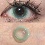 Yeknu  1 Pair Fashion Color Contact Lenses for Eyes With Degree Blue Contact Lens Natural Contacts Yearly Cosmetics Eye Lens