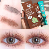 Yeknu  Cappuvini Thick Slender Mascara Long-lasting Curling Waterproof And Non-smudge Eyelashes Eye Makeup Mascara