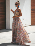 Yeknu  Jastie Women Summer Dress Floral Print Maxi Dresses Bohemian Hippie Beach Long Dress Women's Clothing vestidos de verano