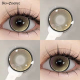 Yeknu  1 Pair Colored Contact Lenses Blue Fashion Lenses for Makeup&Cosplay Lenses Pattaya Natural Lenses Free Shipping