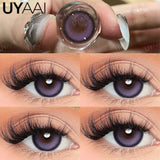 Yeknu  Contact Lens Makeup Red Lens Cosplay Colored Pupils Cosmetics Natual Black Lens Woman Pink Pupils Color Contacts Blue lens