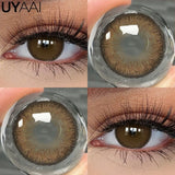 Yeknu  Contact Lenses Beauty Black Lens Makeup PATTAYA Green Lens Blue Eyes Color Lenses Natural Brown Lens Cosmetics Gray Eyes