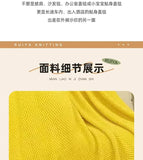 Yeknu 2025 new room tassel towel blanket sofa towel bedside blanket bedside flag hotel blanket