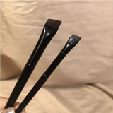 Yeknu  New 2 pieces eyebrow contour brush eyebrow eyeliner brush portable small angle eyebrow brush female makeup tool