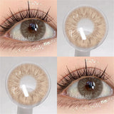 Yeknu Seattle Brown 14.5mm 1 Pair | 1 Year