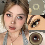 Yeknu  NEW Cosplay Colored Contact Lenses for Eyes Anime Purple Lenses Cosmetic Blue Eye Contacts Brown Natural Fashion Lenses