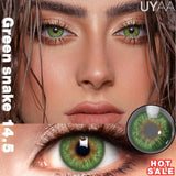 Yeknu  1Pair NEW Color Contact Lenses For Eyes Beauty Pupils Natural Pupils Brown Contact Lenses Soft Colorful Cosmetics Gray Len