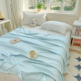 Yeknu New Grade A 100% Bamboo Summer Blanket Pure Natural Plant Breathable Quilt Cooling Blankets Soft Skin-friendly Coolness Duvet