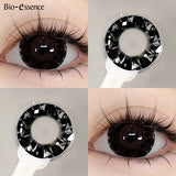 Yeknu  New 1 Pair Colored Contact Lenses with Prescription Myopia Lenses Degree Colored Pupils Year Disponible