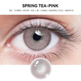 Yeknu  2pcs pupils halloween Blue Green contact lenses for Eyes Natural Colored contact lenses Prescription myopia Brown Lens