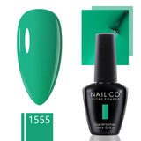Yeknu  15ml Gel Nail Polish Semipermanente Varnishes Lacquer Esmalte Black White Color UV Lakiery Hybrydowe Vernis Gellak Polish