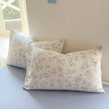 Yeknu Cute Cartoon Rabbit Bedding Set Simple Duvet Cover Bed Linen Bed Sheets Set Pillowcase Single Twin Double Queen Size Home Decor