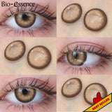 Yeknu  1 Pair Colored Contact Lenses With Prescription Myopia Lenses Brown Contact Lenses High Quality Natural Lenses