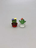 Yeknu  Miniature Precise Office Desk Decorative Cactus Succulent Healing Small Ornaments Synthetic Resin Plant Theme Desktop Accesso...