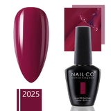 Yeknu  15ml Gel Nail Polish Semipermanente Varnishes Lacquer Esmalte Black White Color UV Lakiery Hybrydowe Vernis Gellak Polish
