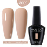 Yeknu  10ml Pearl Shell Color UV Gel Nail Polish Semi Permanent Golden Nail Art Gel Varnish Hybrid Nail Gel Polish Manicure Base