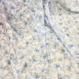 Yeknu  100x150cm Jacquard Chiffon Fabric Summer for Dresses Skirts Shirt T-shirt Sewing Needlework Cloth Thin Soft Breathable Flower