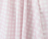 Yeknu  Jastie Lace Up Bandage Plaid Sling Dress Women Elegant Square Neck Low Waist A-line Midi Summer Dresses Holiday Party Robe