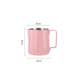 Yeknu  350/600ML Coffee Milk Frothing Pitcher Jug 304 Stainless Steel Precise Scale High Quality Latte Barista Professional CafeUtensil