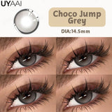 Yeknu  NEW Color Contact Lenses For Eyes Beauty Color Contact Cosmetic Beauty Natural Color Pupils Black Lens Big Eyes Green lens