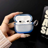 Yeknu  Premium Glow in the Dark Anti Drop Earphone Cover TPU For Shell With Lanyard Hook Portable Durable Shockproof for Flowing Sand