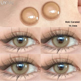 Yeknu  Color Contact Lenses for Eyes Korean Lens Natural Big Eye Lenses Brown Lenses Blue Eye Contact Green Color Lens Eye