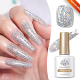 Yeknu  10ml  Aurora Blue Tears Cat Magnetic Eye Gel Polish Arctic Blue Crystal Varnish Shine Glitter Nail Art Manicure
