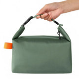 Yeknu  Fashionable and simple insulated bag, office worker, large capacity lunch box bag, student hand carrying bento bag.