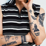 Yeknu  1Set of 20Pcs Waterproof Temporary Tattoo Stickers, Long-lasting Waterproof for One to Two Weeks, Suitable For Arm, Chest, Leg