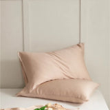 Yeknu  Luxurious 60S Lyocell pillowcase single product summer ice silk cool pillow case single pillowcase a pair.