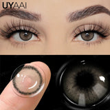 Yeknu  Natural Colored Eyes Optical Lenses Cosmetics Brown Pupils Free Delivery Green Eye Contacts Lense Gray Discount Beauty Len