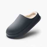Yeknu  Men's Home Soft Slippers Warm Shoes Indoor and Outdoor Non-slip Thick Bottom Casual Daily Home Cotton Shoes Fashion