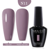 Yeknu  10ml Pearl Shell Color UV Gel Nail Polish Semi Permanent Golden Nail Art Gel Varnish Hybrid Nail Gel Polish Manicure Base