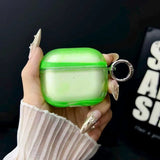 Yeknu  Premium Glow in the Dark Anti Drop Earphone Cover TPU For Shell With Lanyard Hook Portable Durable Shockproof for Flowing Sand