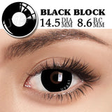 Yeknu  2Pcs/Pair Cosplay Contact Lenses Multicolored Contact Lenses Anime Accessories Anime Lenses Halloween Makeup Eye Contact