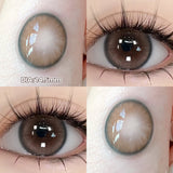 Yeknu  Glaze Series Contact Lenses for Eyes Color Beauty Pupils Natural Eye Lenses for Myopia 2pcs Brown Green Blue Makeup Lens
