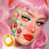 Yeknu  2pcs/Pair Yearly Lenses Anime Soft Lenses Multicolored Lenses Cosplay Gojo Satoru Blue Lenses Hollween Beauty Makeup