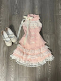 Yeknu  Japanese Sweet Kawaii Elegant 2 Piece Sets Women Y2k Lolita Design Tops + Lace Chic Skirt Female Sexy Korea Style Chic Outfits