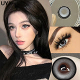 Yeknu  NEW Cosplay Colored Contact Lenses for Eyes Anime Purple Lenses Cosmetic Blue Eye Contacts Brown Natural Fashion Lenses