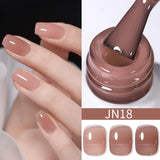 Yeknu  10ml Reinforcement Gel Nail Polish Self-leveling Gel Construction Gel Thick Base Gel Hard Painting Gel Varnishes