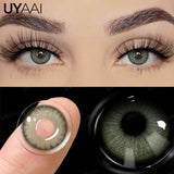Yeknu  Natural Colored Eyes Optical Lenses Cosmetics Brown Pupils Free Delivery Green Eye Contacts Lense Gray Discount Beauty Len