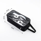 Yeknu  1pcWaterproof Football Shoe Bag Travel Boot Rugby Sports Gym Carry Storage Case Box Portable Organizer Bags Shoe Sorting Pouch ﻿