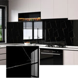 Yeknu  20pcs Imitation Marble Ceramic Tiles Self-Adhesive Wall Stickers Waterproof Background Floor Wallpaper Brick Papers Home Decor