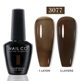 Yeknu  10ml Pearl Shell Color UV Gel Nail Polish Semi Permanent Golden Nail Art Gel Varnish Hybrid Nail Gel Polish Manicure Base