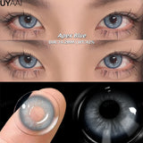 Yeknu  New Fashion Color Contact Lenses for Eyes Green Colorful Makeup High level of comfort Yearly 2pcs/pair