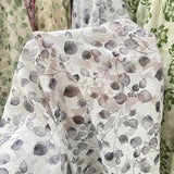 Yeknu  100x150cm Jacquard Chiffon Fabric Summer for Dresses Skirts Shirt T-shirt Sewing Needlework Cloth Thin Soft Breathable Flower