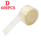 Yeknu Invisible Double Eyelid Sticker 2400PCS Lace Eye Lift Strips Self-adhesive Double Eyelid Tapes Clear Beige Eye Tapes Makeup Tool